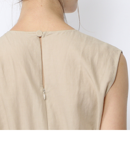 TUTIE. コットンリネンウエストギャザーオールインワン 20190416155508640.jpg