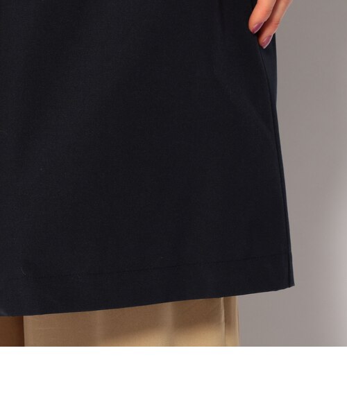 ポリエステルコットン ベルテッドダウンコート｜トゥモロ－ランドの