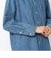 コットンライトデニム ロングシャツ