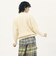 コットンスムース ビルドネックプルオーバー