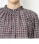 ボヘミアンプリント チュニックブラウス