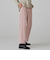 ストレッチコーデュロイ イージーストレートパンツ