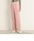 ストレッチコーデュロイ イージーストレートパンツ