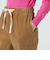 ストレッチコーデュロイ イージーストレートパンツ