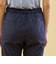 コットンストレッチブロード タックテーパードパンツ