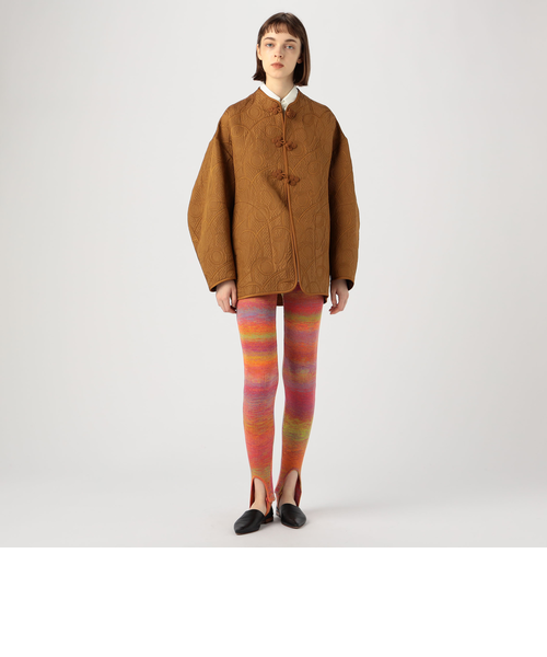 MAME KUROGOUCHI Ombre Stripe Knitted ニットレギンス｜トゥモロ