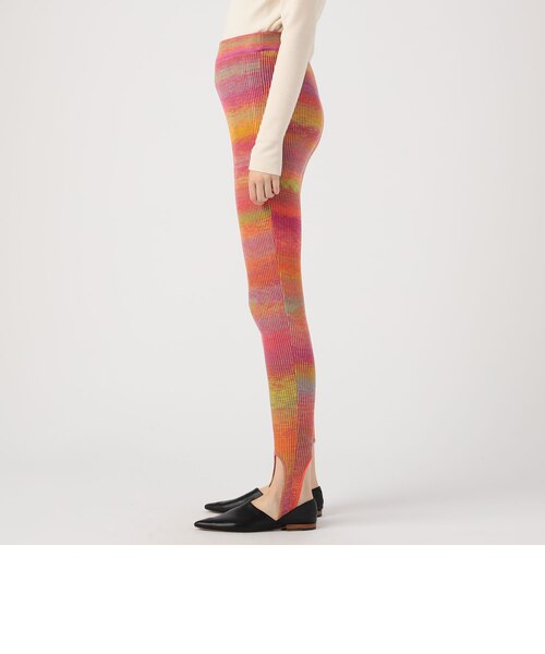 MAME KUROGOUCHI Ombre Stripe Knitted ニットレギンス｜トゥモロ