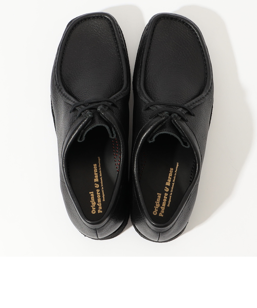 別注】PADMORE&BARNES×TOMORROWLAND ORIGINAL LOW シュリンクレザー