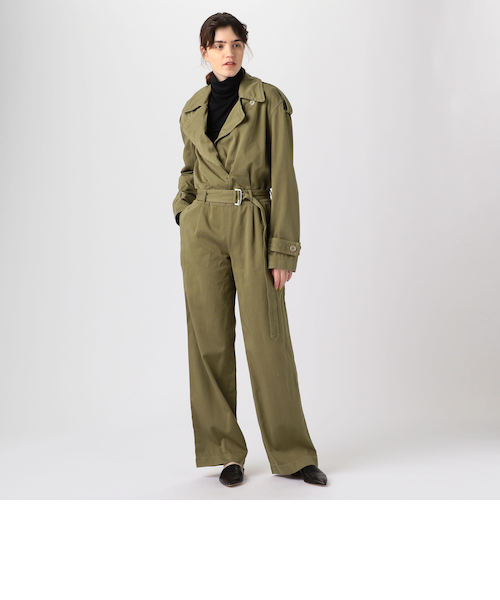 DRIES VAN NOTEN ジャンプスーツ DRIES VAN NOTEN PENSA 3285 コットン ジャンプスーツ｜トゥモロ