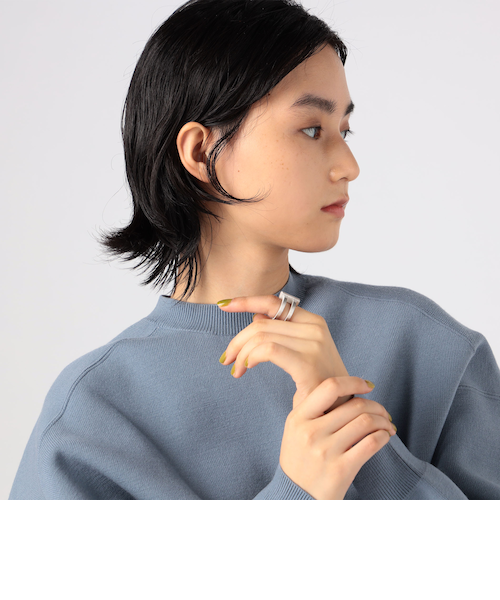 □TOM WOOD Vault Shield Ring リング｜トゥモロ－ランドの