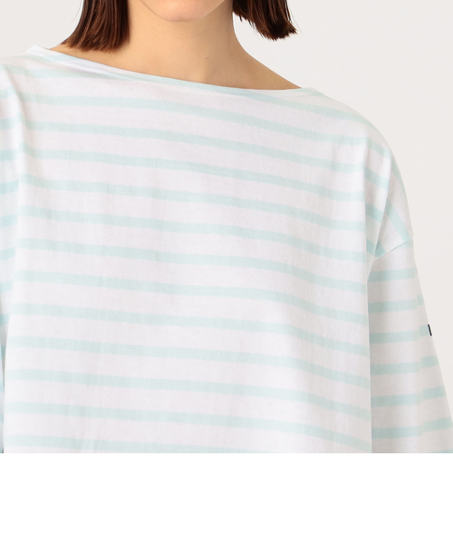 Le Minor ／ボーダーコットンワイドプルオーバー 別注】Le Minor ボーダー コットンプルオーバー｜トゥモロ