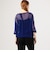 DRIES VAN NOTEN CARMEN 4276 シースルー ギャザーブラウス