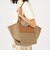 HEREU CALA SMALL Leather-trimmed キャンバストートバッグ