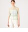 Mame Kurogouchi Marble Printed Plaid Sheer Crew Neck Top