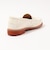 【別注】SANDERS BUTT SEAM LOAFER ホワイトバックス ローファー