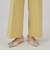 ストレッチボタニー ワイドパンツ