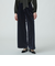 マットベロア イージーストレートパンツ
