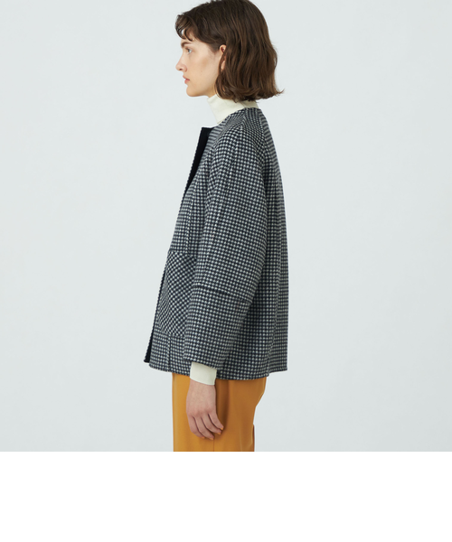 スーパーダブルフェイス 2WAYコクーンコート｜トゥモロ－ランドの