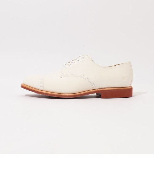 別注】SANDERS MILITARY DERBY ホワイトバックス シューズ｜トゥモロ