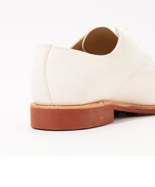 別注】SANDERS MILITARY DERBY ホワイトバックス シューズ｜トゥモロ