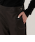 ゴートレザー テーパードパンツ