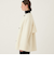 ランダムウール カラーレスショートトレンチコート