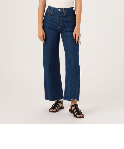 別注】RE/DONE HIGH RISE WIDE LEG DENIM｜トゥモロ－ランドの