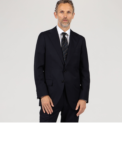 TOMORROWLAND ZEGNA シングルブレステッド2Bジャケット HORIZON TWILL シングルブレステッド2Bジャケット E.Zegna