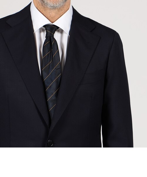 ウールツイル シングルブレステッド2Bジャケット E.Zegna｜トゥモロ 