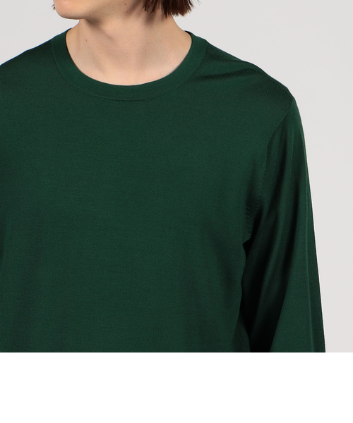 TOMORROWLAND TRICOT スーパーファインメリノウール クルーネックプル