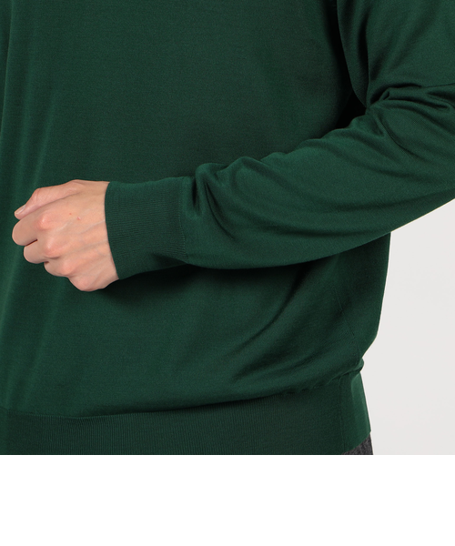 TOMORROWLAND TRICOT スーパーファインメリノウール クルーネックプル