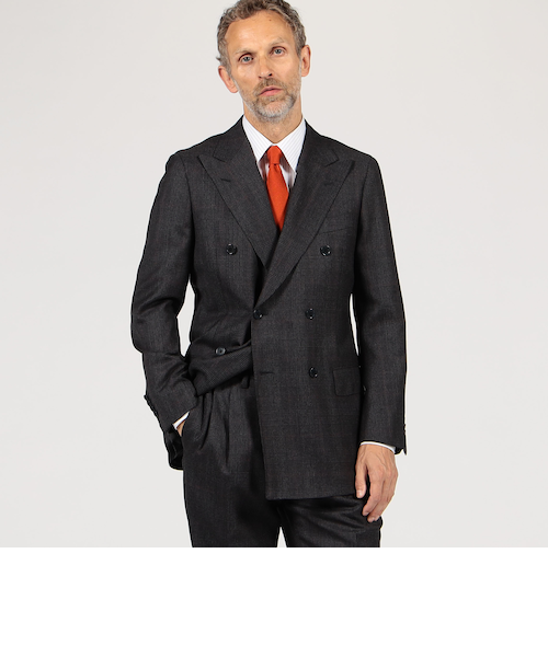 Fratelli Luigi シルク ソリッドニットタイ｜トゥモロ－ランドの