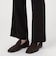 Mame Kurogouchi Stretched Triacetate Basket Pattern Trousers