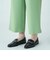 パウダリーストレッチツイル セミワイドパンツ