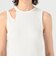 Mame Kurogouchi Random Ribbed Organic Cotton Sleeveless Top