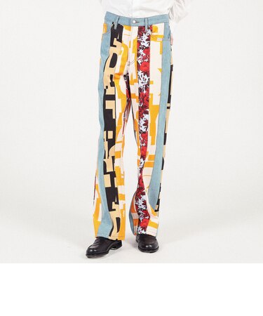 DRIES VAN NOTEN PINE PATCH 6090 パンツ｜トゥモロ－ランドの 