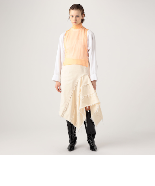 DRIES VAN NOTEN SAXO DENIM 6437 スカート｜トゥモロ－ランドの