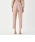 ビスコースツイル タックテーパードパンツ