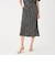 ドットプリント セミフレアスカート