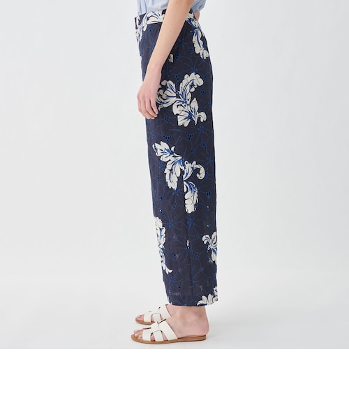 アイレットハイビスカス ストレートパンツ｜トゥモロ－ランドの
