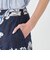 アイレットハイビスカス ストレートパンツ