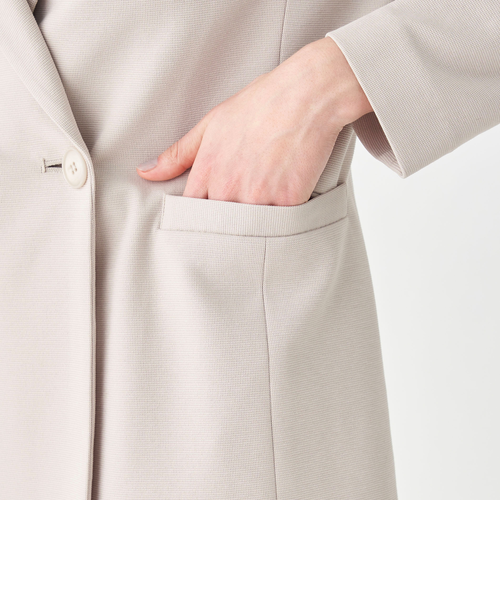 ジャージーステッチ ダブルブレストジャケット｜トゥモロ－ランドの