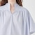コットンブロード ギャザーブラウス