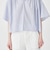 コットンブロード ギャザーブラウス