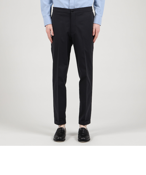 2WAYストレッチ ダブルクロス ノープリーツイージースラックス