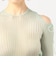 ●CECILIE BAHNSEN TOP WITH CUT OFF SHORT KNIT
