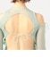 ●CECILIE BAHNSEN TOP WITH CUT OFF SHORT KNIT
