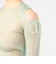 ●CECILIE BAHNSEN TOP WITH CUT OFF SHORT KNIT