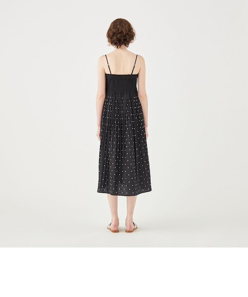 シャーリングジャカード 2-wayキャミソールワンピース｜トゥモロ