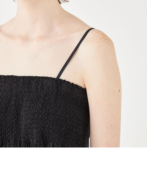 シャーリングジャカード 2-wayキャミソールワンピース｜トゥモロ